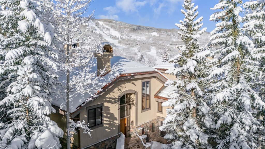 Greystone exterior in winter at Beaver Creek